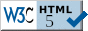 W3C HTML 5 Compliant
